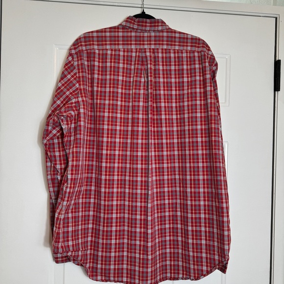 RALPH LAUREN Men's Classic Fit Plaid -100% Cotton Shirt - Size XL - Picture 4 of 7
